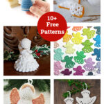 10+ Christmas Angel Ornament Free Crochet Patterns