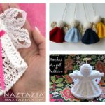 Christmas Angel Ornament Free Crochet Pattern