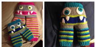 Cute Monster Butt Pants Crochet Pattern