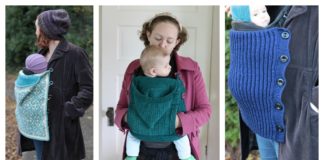 Baby Wearing Free Knitting Pattern