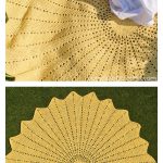 Solstice Round Ripple Afghan Baby Blanket Free Crochet Pattern