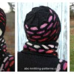 Brick Road Hat Free Knitting Pattern