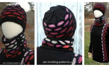 Brick Road Hat Free Knitting Pattern