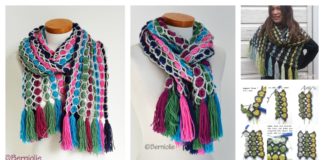 Candy Scarf Free Crochet Pattern