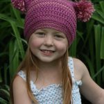 Double Pom Pom Hat Free Crochet Pattern for Beginner