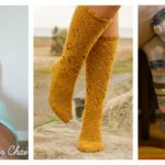 Knee High Socks Free Crochet Pattern