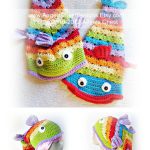 Fishy Slouch Hat Crochet Pattern
