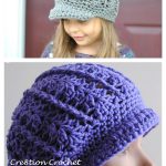 Newsboy Slouch Free Crochet Pattern