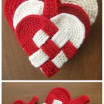 Weaving Danish Heart Free Crochet Pattern