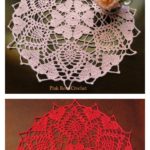 Crochet-a-long Hearts Doily Free Pattern