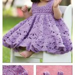 Frilly Baby Dress Crochet Pattern