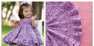 Frilly Baby Dress Crochet Pattern
