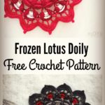 Frozen Lotus Doily Free Crochet Pattern