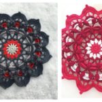 Frozen Lotus Doily Free Crochet Pattern