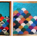 Circle Afghan Panda Blanket Free Crochet Pattern