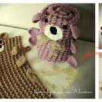 Roly Poly Teddy Bear Blanket Crochet Pattern