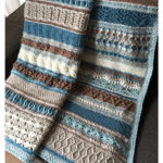 Double Trouble Blanket Free Crochet Pattern