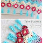 Granny Ripple Afghan Blanket Free Crochet Pattern