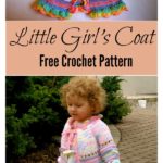 Little Girl’s Colorful Summer Coat Free Crochet Pattern