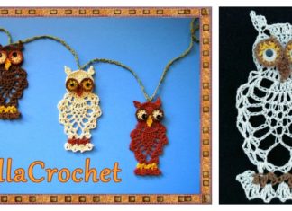 Pineapple Stitch Owl Free Crochet Pattern