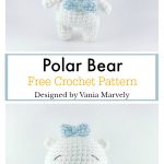 Polar Bear Amigurumi Free Crochet Pattern