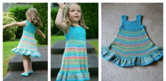 Shades of Summer Dress Free Knitting Pattern