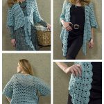 Zen Lace Jacket Free Crochet Pattern