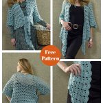 Zen Lace Jacket Free Crochet Pattern