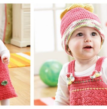 A-Line Jumper and Hat Set Free Crochet Pattern