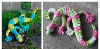 Adorable Gecko Amigurumi Free Crochet Pattern