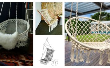 DIY Hanging Macrame Chair