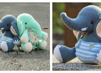 Elephant Amigurumi Free Crochet Pattern