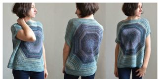 Octagon Pullover Sweater Free Crochet Pattern