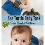 Sea Turtle Baby Tank Free Crochet Pattern