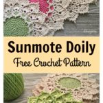 Sunmote Doily Free Crochet Pattern