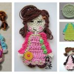 Sweet Girl Applique Free Crochet Pattern