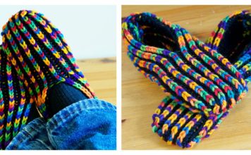 Uberib Slippers Free Knitting Pattern