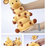 Amigurumi Giraffe Stacking Toy Crochet Pattern