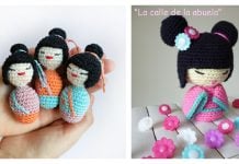 Amigurumi Kokeshi Doll Free Crochet Pattern