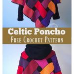 Celtic Poncho Free Crochet Pattern