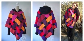 Celtic Poncho Free Crochet Pattern