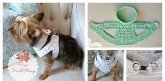 Dog Harness Free Crochet Pattern