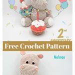 Hippo Amigurumi Free Crochet Pattern