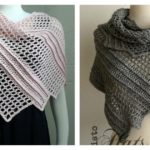 Lizard Shawl Free Crochet Pattern