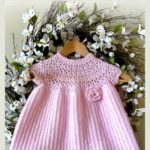Pretty Pink Baby Dress Free Crochet Pattern