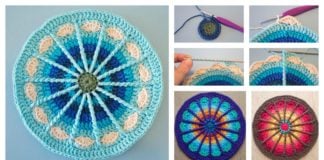 Spoke Mandala Free Crochet Pattern