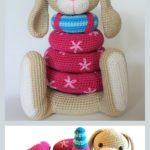 Stacking Bunny Toy Crochet Pattern