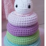Stacking Unicorn Toy Free Crochet Pattern