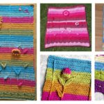 Sunflower Baby Blanket Free Crochet Pattern