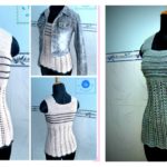 Wide Strap Tank Top Free Crochet Pattern